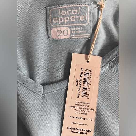 Casual Kiwi of New Zealand T-Shirt Size 20 - Picture 3 of 6